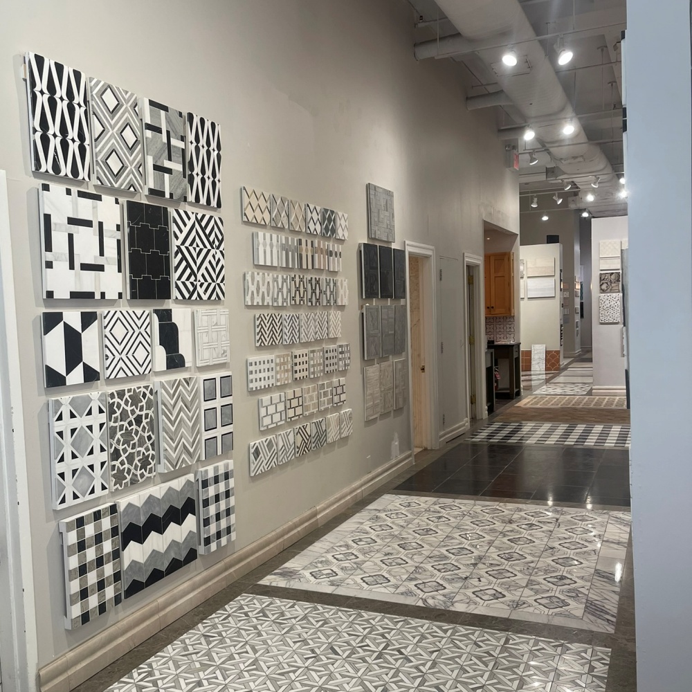 New York showroom interior.